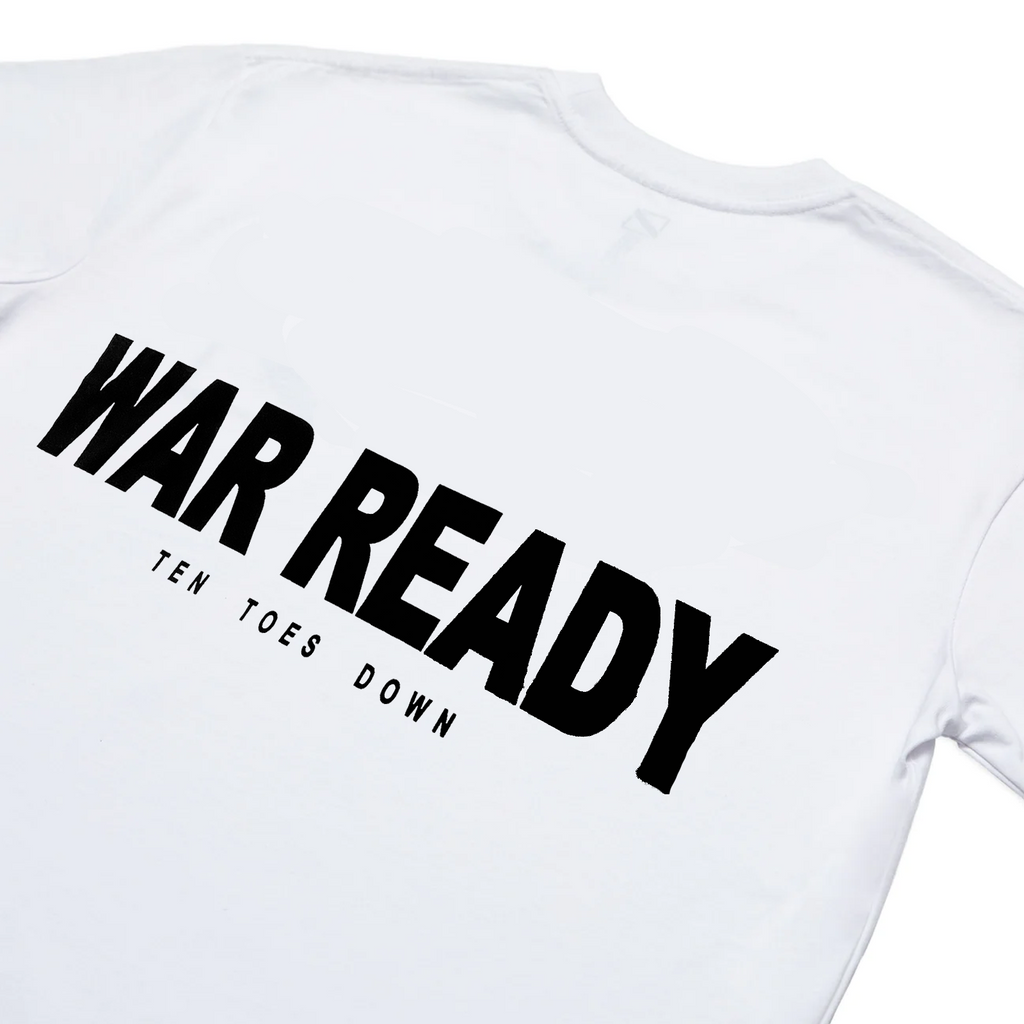 WAR READY TEE (WHITE)