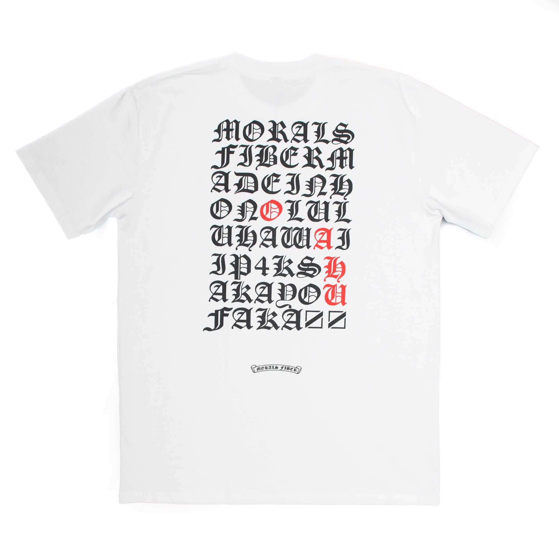 MF - GENESIS TEE R ( WHITE )