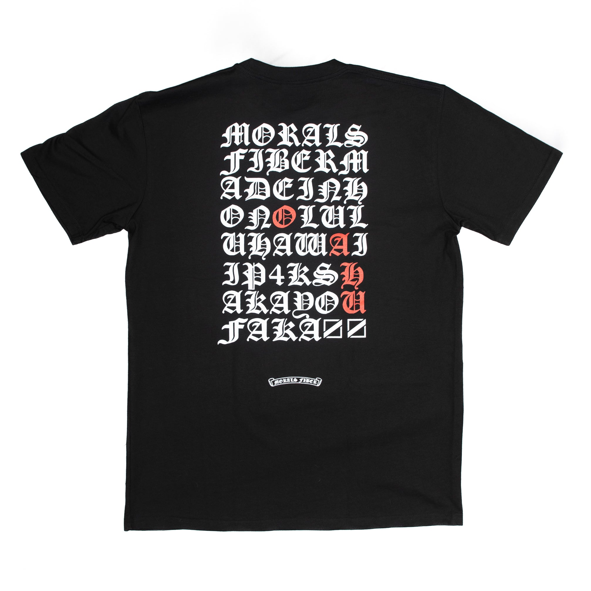 MF - GENESIS TEE R ( BLACK )