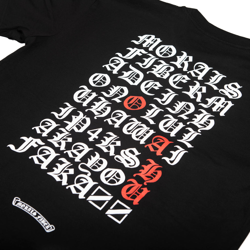 MF - GENESIS TEE R ( BLACK )
