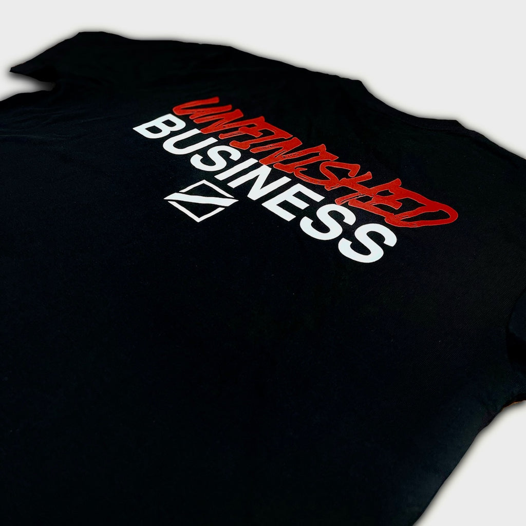 MF- UNFINISHED BUSINESS TEE (BLACK)